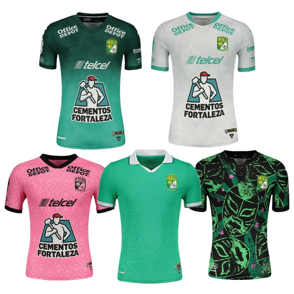 

2021 2022 Liga MX Lion soccer jerseys W.TESILLO Angel MACIAS RAMOS M. CAMPBELL 21 22 Camiseta de Futbol football shirts