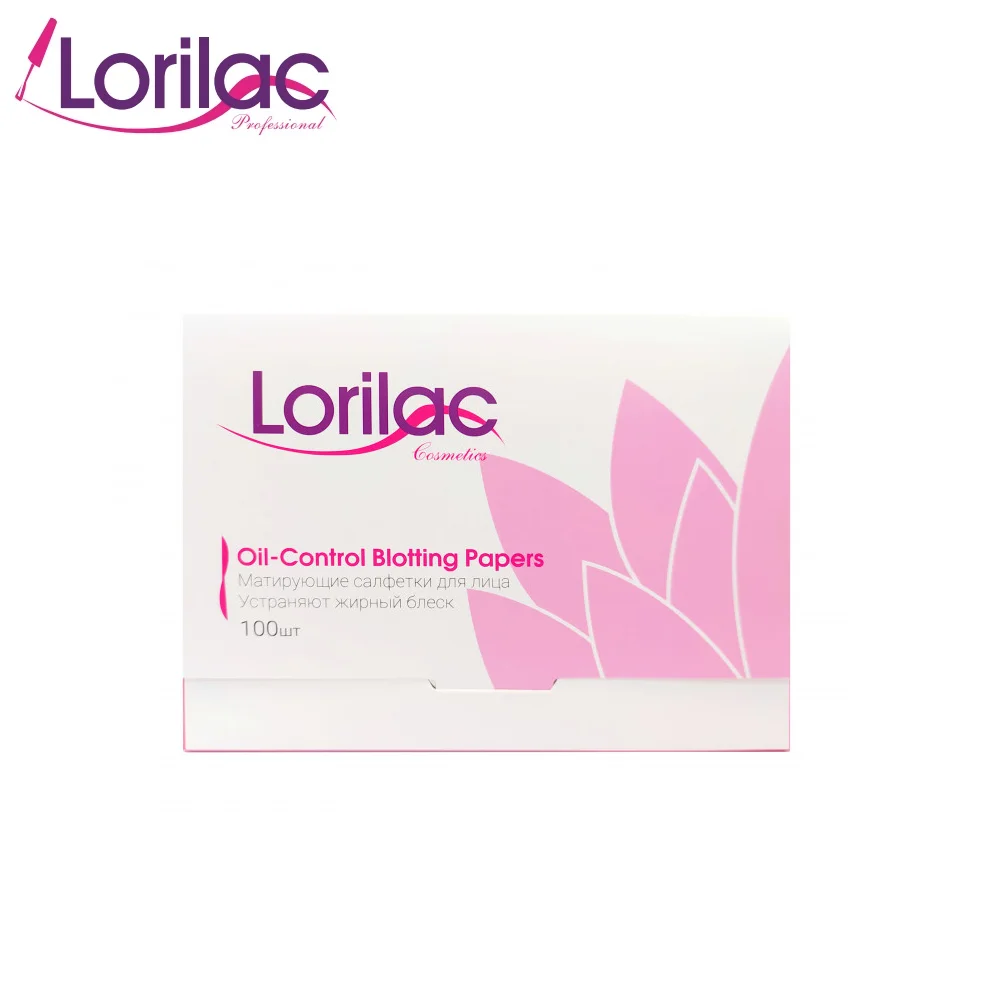 Lorilac Матирующие салфетки для лица Oil-Control Blotting Papers 100 шт | Красота и здоровье
