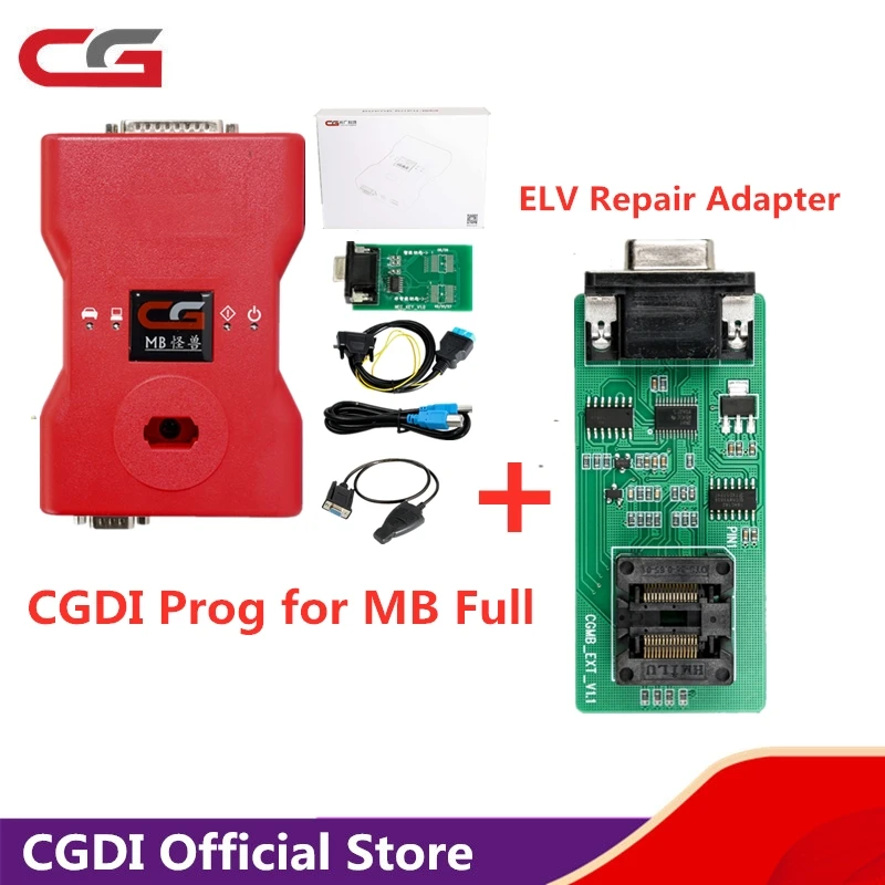 CGDI Prog для MB Key Programmer глобальная Версия Benz Поддержка всех ключей с ELV Repair Adapter| |