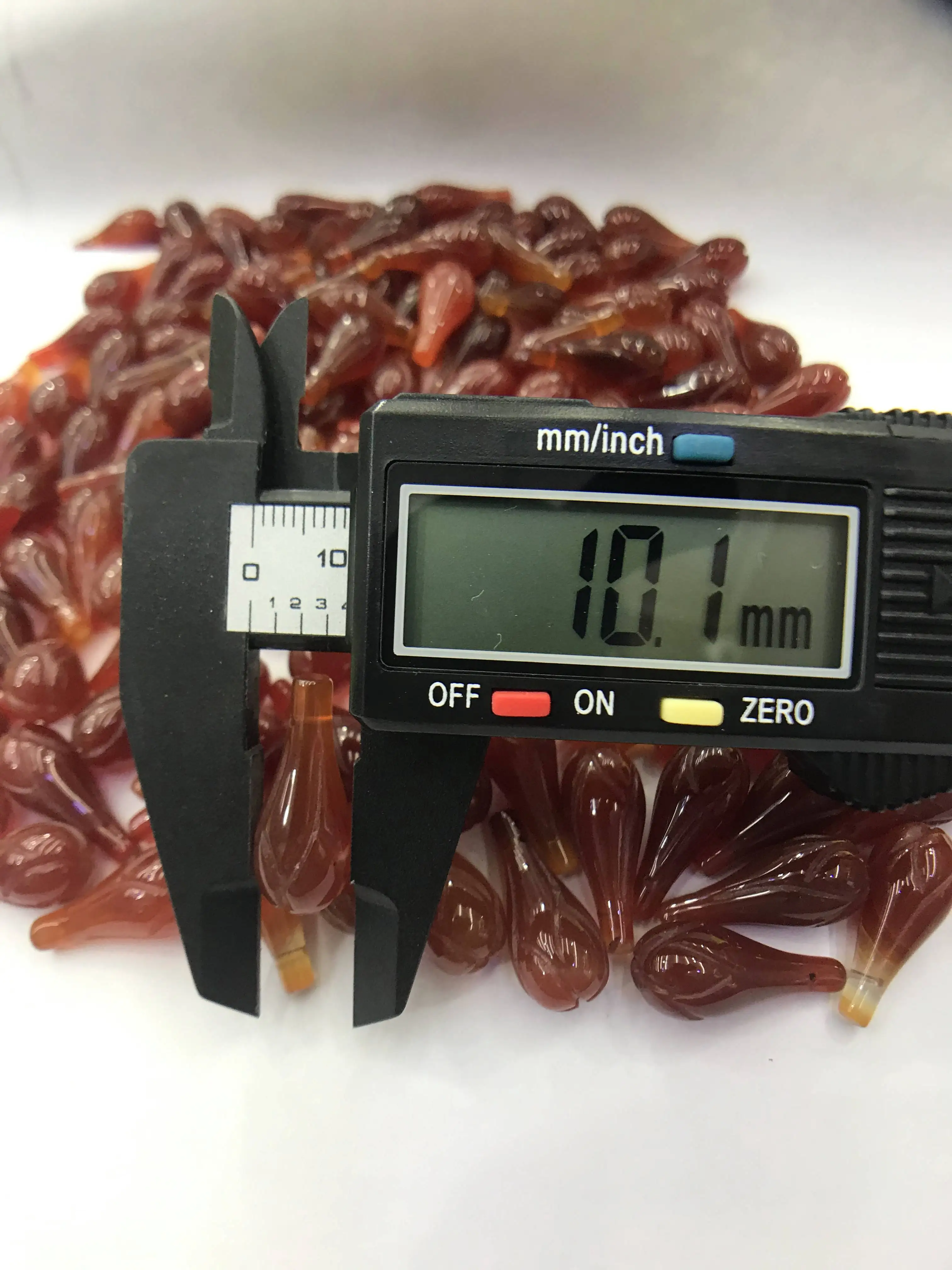 Цветочные бусины Carnelians 2 шт./лот 10x24 мм для изготовления ювелирных изделий