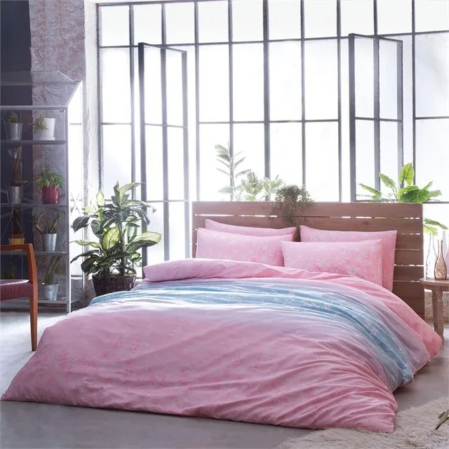 

Crown Satin Double Bed Duvet cover set Stella Bedroom Pink 410586454