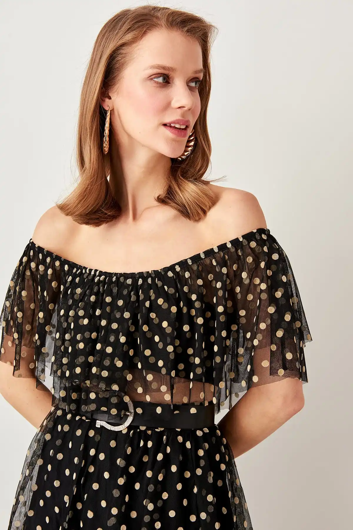 Бюстье в горошек Trendyol TPRSS19DU0030