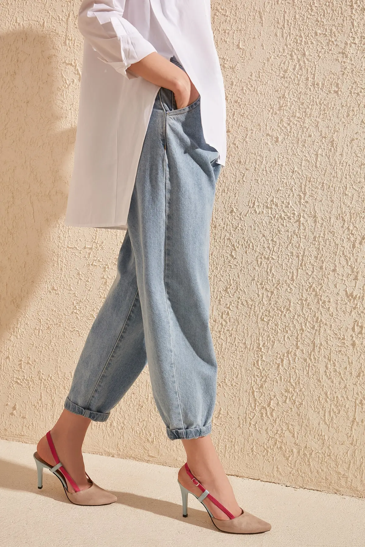 Трендовые Замшевые женские классические туфли на высоком каблуке