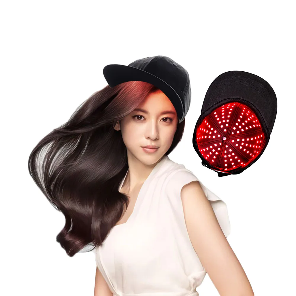 IDEAREDLIGHT LED Red Light Therapy Helmet Hair Growth Hat Infrared 660nm 850nm Device Hair Loss Treatment Hair Regrowth Cap