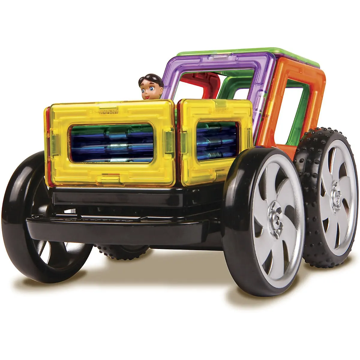 Магнитный конструктор MAGFORMERS Racing set 39 pcs с пультом управления оригинал|Магнитные