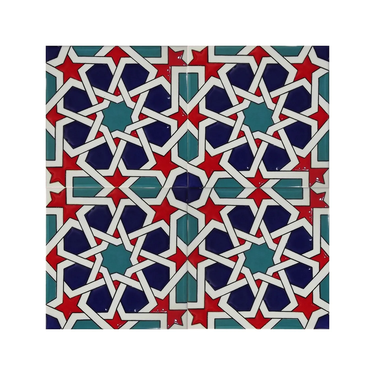 

Armada Tile 20 X20 Cm Sp 88 Kutahya Has Cami Encaustic Tile Seljuk Patterned Ceramic Tile