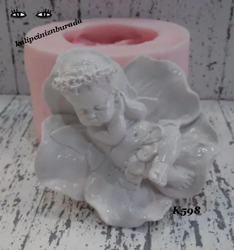 Orqu&iacute;dea dentro del beb&eacute;, 3 moldes de silicona-0
