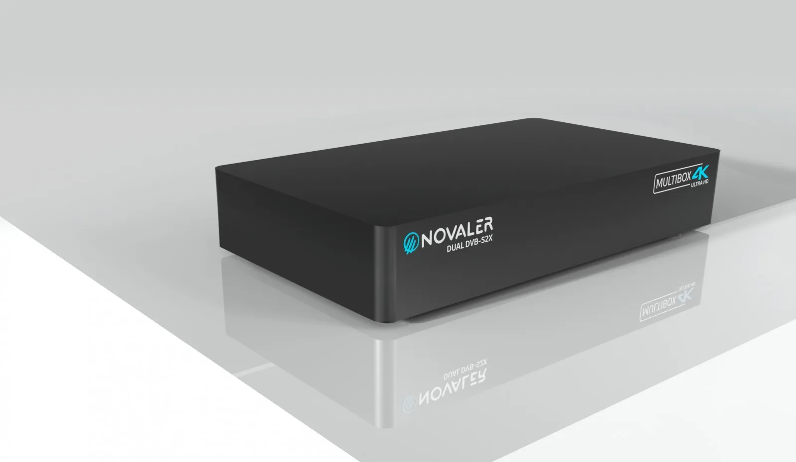 Verkaufen NOVALER RECEIVER 4K UHD MULTIBOX LINUX Enigma 2 DVB-S2X AND ANDROID 7