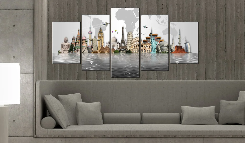Изображение-Monuments-100x50 см | Дом и сад