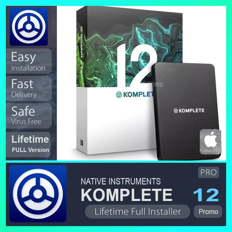 

Native Instruments komplete 12 Final 70 Bibliotecas Kontakt 6.5.2