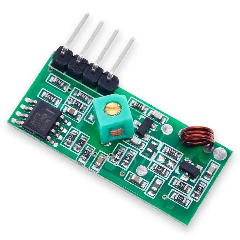 Модуль передатчика и приемника беспроводной связи радиочастотный 433 МГц TX RX для