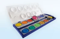 pelican water color 12 color fun with more color papers activity for children besides the brush