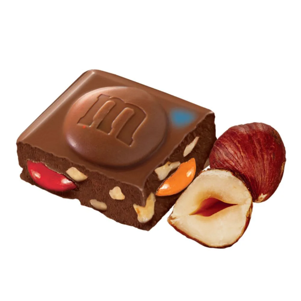 M&ampM's Шоколадная плитка c фундуком и драже  122г|Драже| |