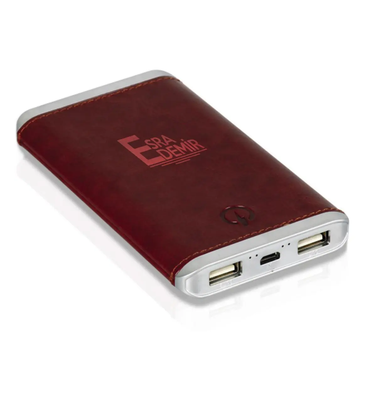 

Personalized Burgundy 6000 mAh Powerbank