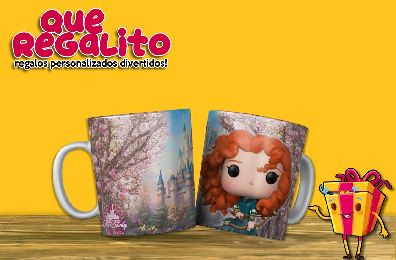 Чашка FUNKO принцесса Дисней MERIDA BRAVEMUG который Подарочный кофе персонализированный