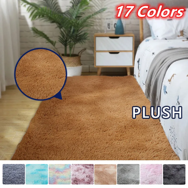 

Nordic Thicken Carpet In The Living Room Soft Velvet Cushion Home Decor Carpets for Windows and Bedsides Carpet