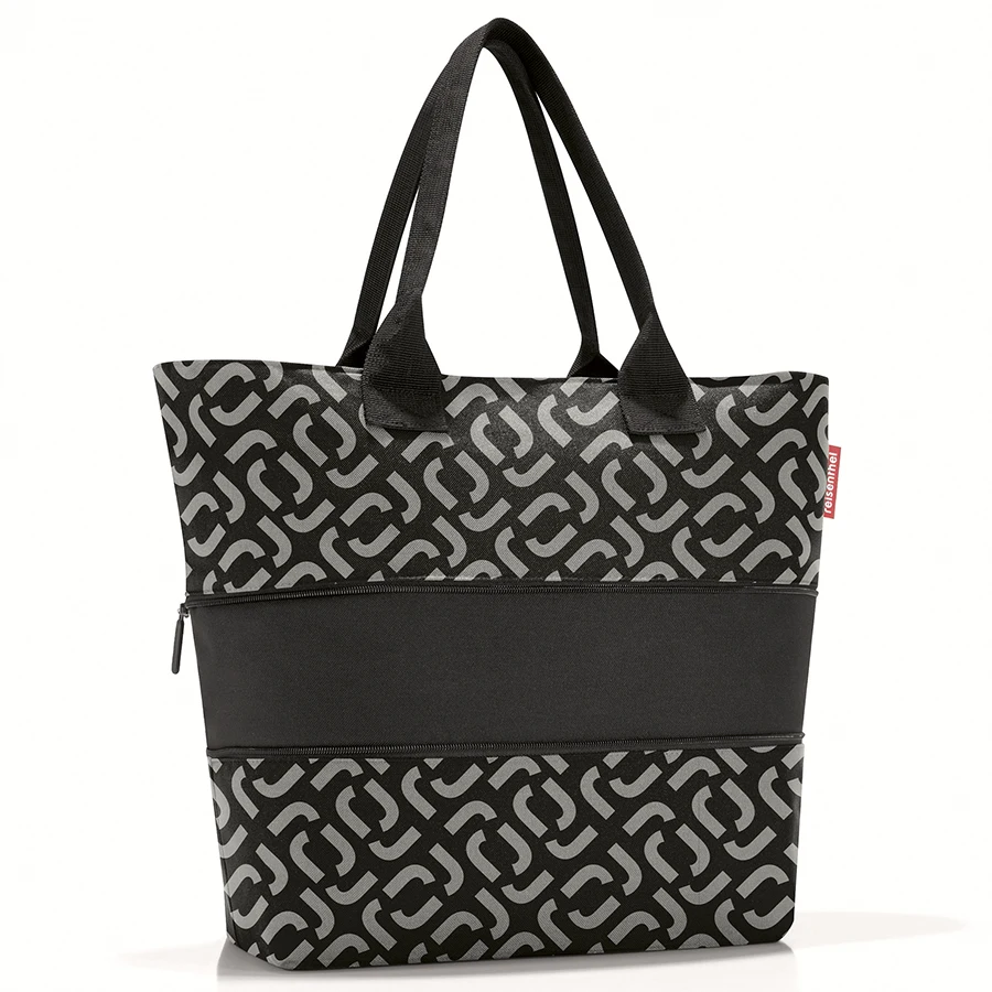 Сумка shopper e1 signature black Ф-RJ7054 |