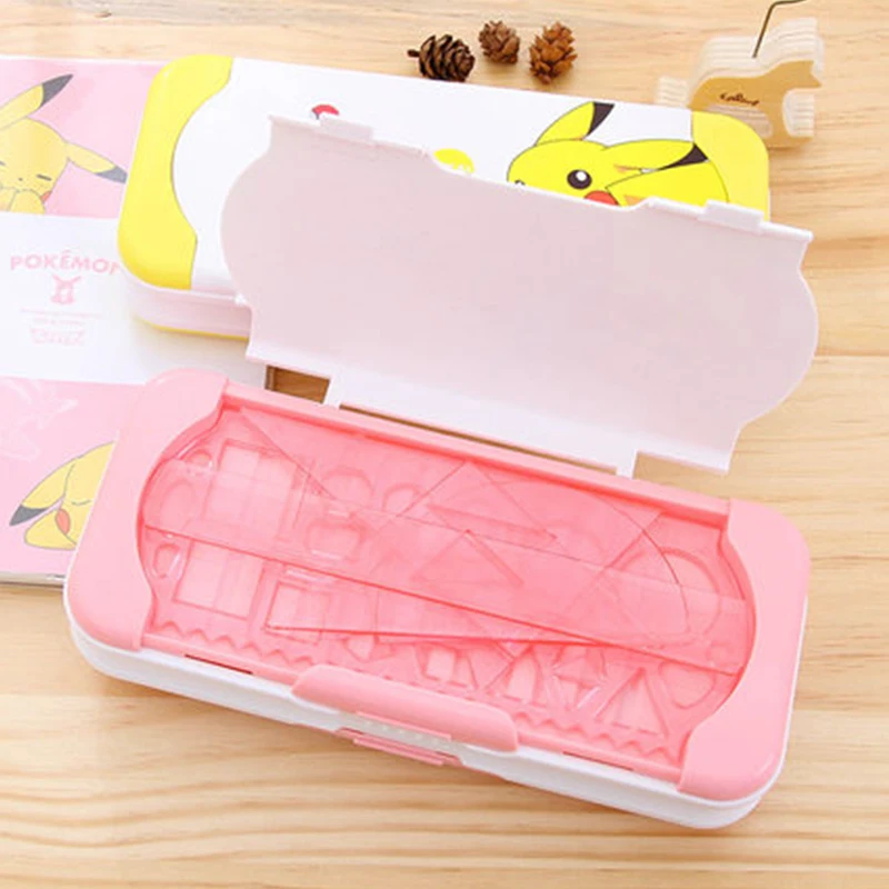 

Veanlth Stationery box cartoon plastic storage box
