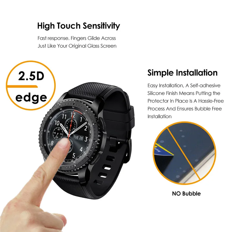 Закаленное стекло для samsung Galaxy gear S3 | Электроника