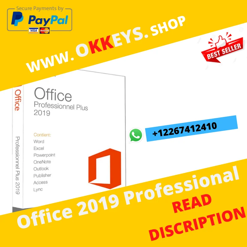 

{✔️Office 2019 Professional Plus - 32/64 бит-лицензионный ключ-на весь срок службы-все языки✔️}