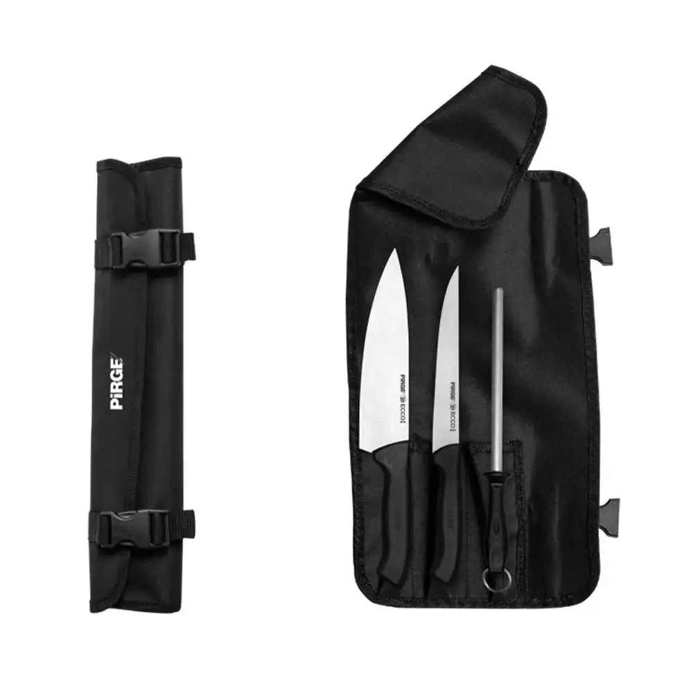 Pirge, Ecco 3 pcs Knife Set with Bag-38403 Professional Household Knives, Kitchen Knives