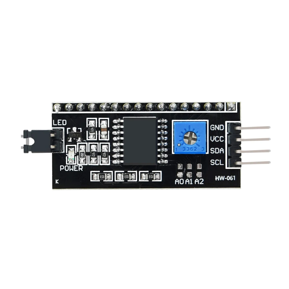 1 шт. SAMIORE робот серийный модуль платы Порт PCF8574 IIC/I2C/TWI/SPI интерфейс 1602 ЖК дисплей i2c