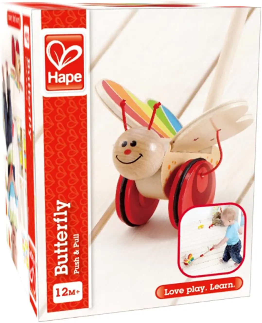 Цена Каталка Hape Бабочка (E0340_HP)