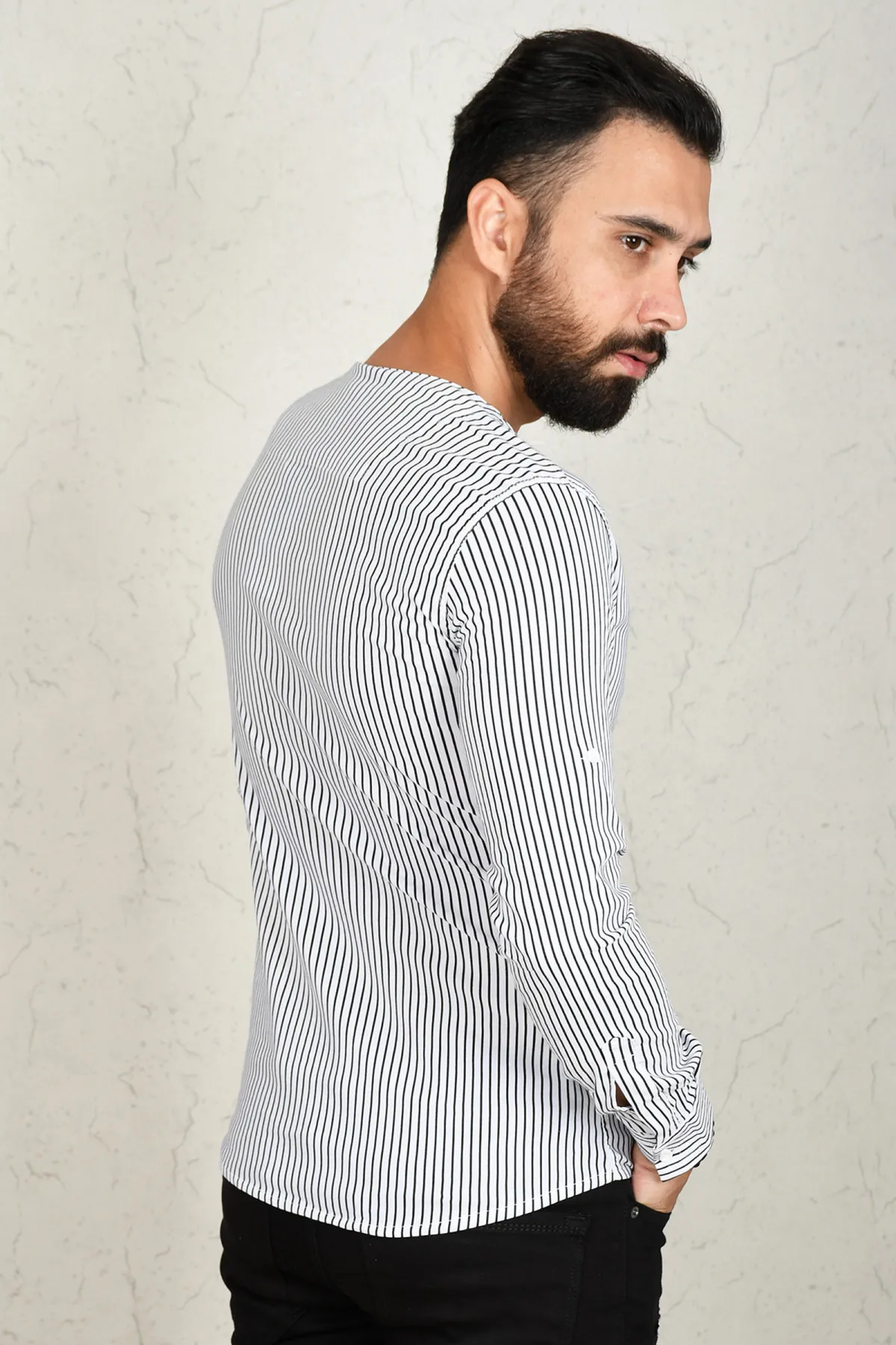

DeepSEA Black Men 'S Shirt 100 Cotton New York Printed Narrow Cut Long Sleeve Spring Summer Casual Party Prom Business office 2002811