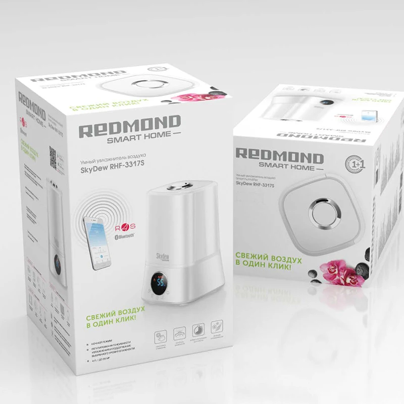 Умный увлажнитель REDMOND SkyDew RHF-3317S | Бытовая техника