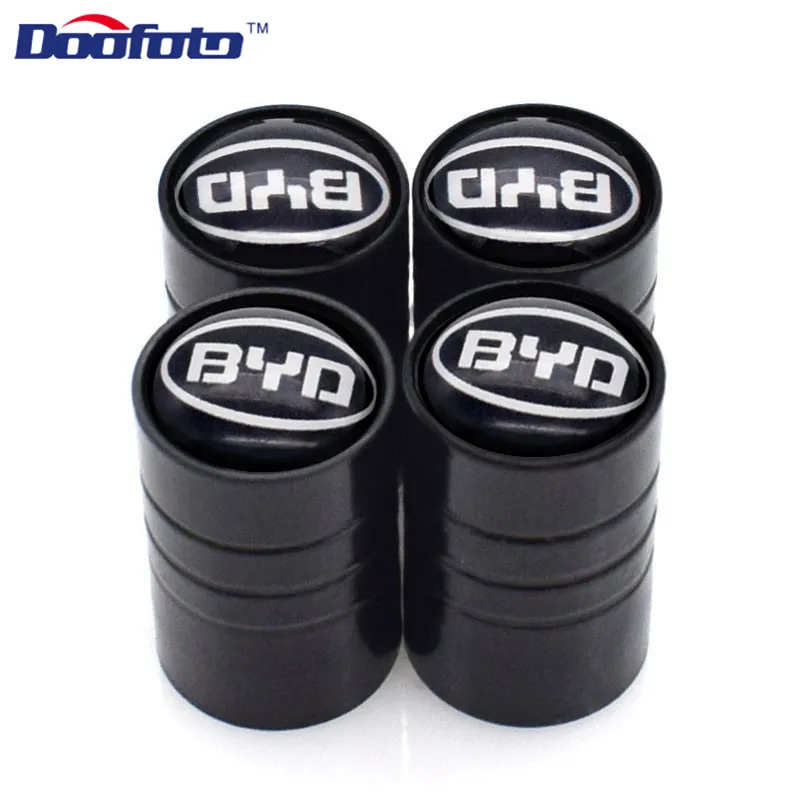 Колпачки для автомобильных клапанов Doofoto 4x BYD F3 F0 S6 F3R F 3 аксессуара защитный чехол