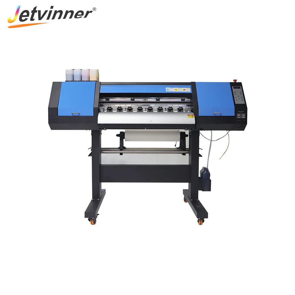 Jetvinner Digital Heat Transfer Printing Machine With Powder Shaking Machich Used Non-cutting PET film for All Kinds of Garment