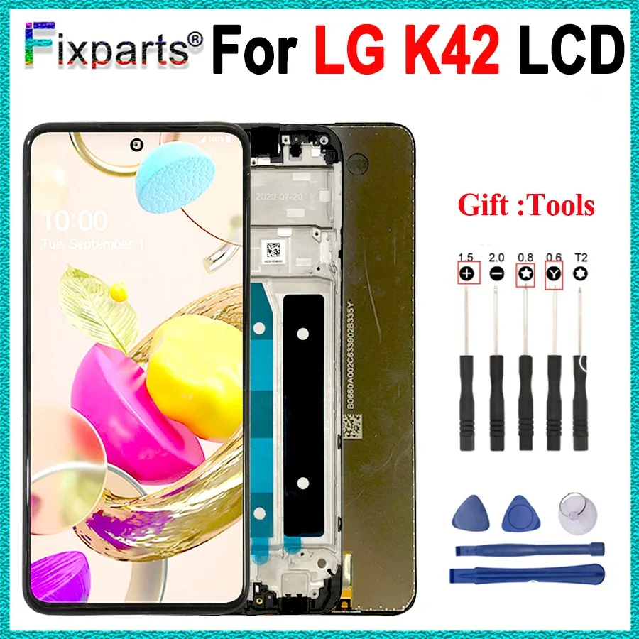 

New Original For 6.6" LG K42 LCD Display Touch Screen Digitizer Panel Assembly Replacement Parts ForLG K52 K420 Display SCreen