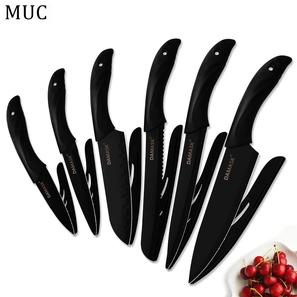 DAMASK профессиональный нож шеф повара кухонные ножи для резки мяса хлеба овощей