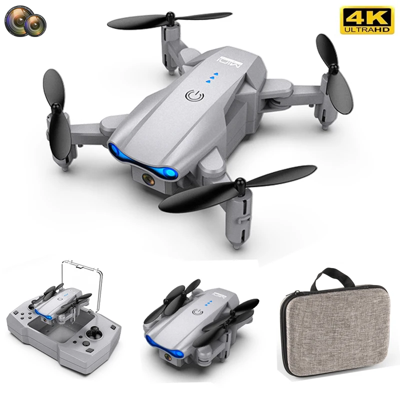 Новинка Мини-Дрон 4K HD профессиональная двойная камера давление воздуха высота