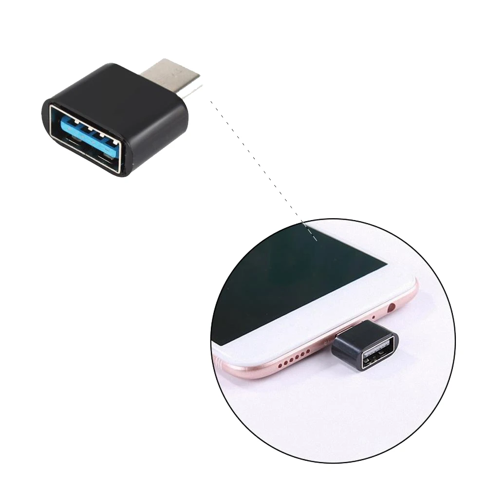 Usb к Тип c универсальный otg Type для адаптера конвертера Мобильный телефон Смартфон