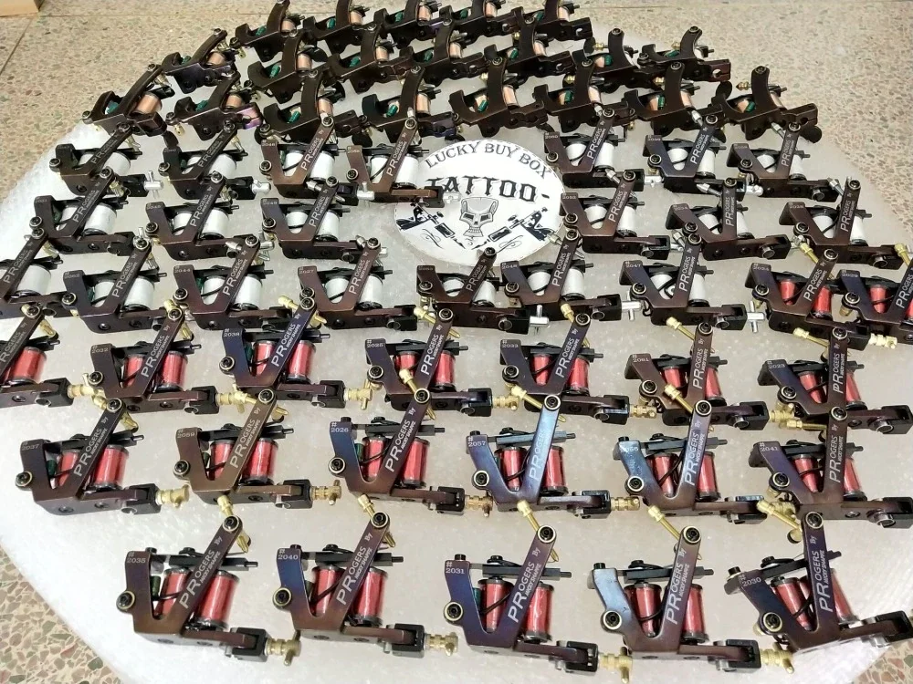 Professional Tattoo Coil Machine 10 Wraps Coils Shader Good Quality Supply Gun Free Shipping | Красота и здоровье