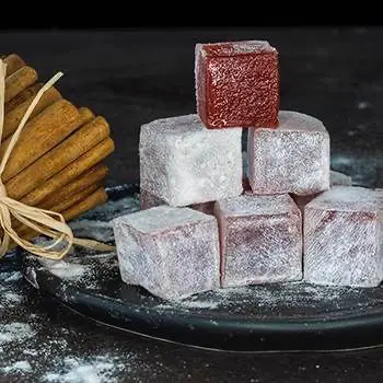 

Cinnamon Flavored Turkish Delight, 250 gr