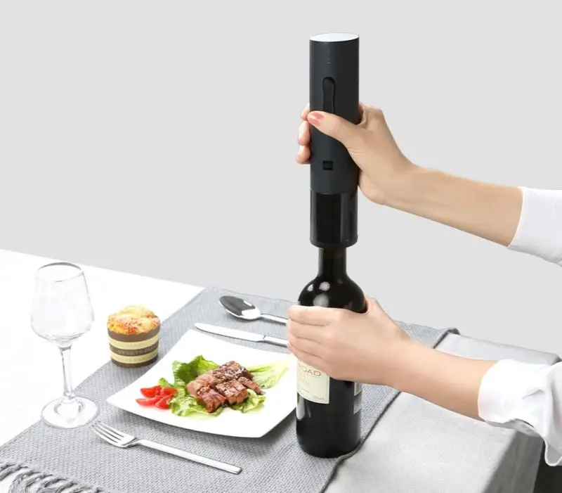 Электрический штопор Xiaomi Huo Hou Electric Wine Bottle Opener Black|Ночники| |