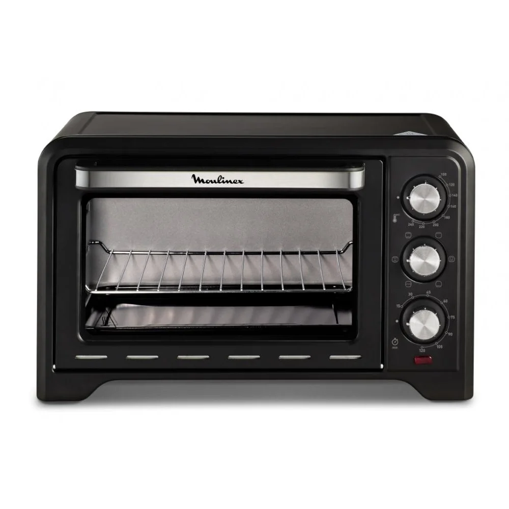 Mini Oven Moulinex Optimo ox444832 Black electric appliances for kitchen | Electric