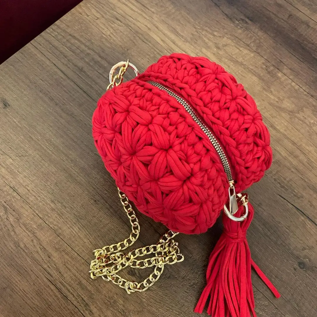 2022 женская с круглым плечевым ремнем кисточкой