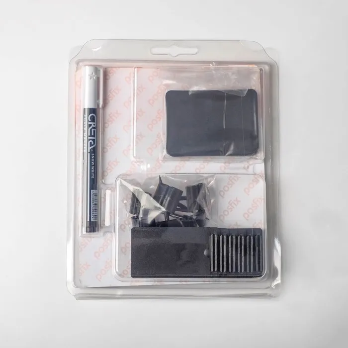 Набор 3 предмета ценникодержатель меловой ценник маркер STAND STICK 2 цвет чёрный |