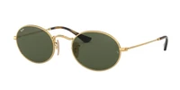 rayban oval 3547n 001 50 vintage sunglasses gold frame g 15 green lenses high quality vision man woman sunglasses 2021