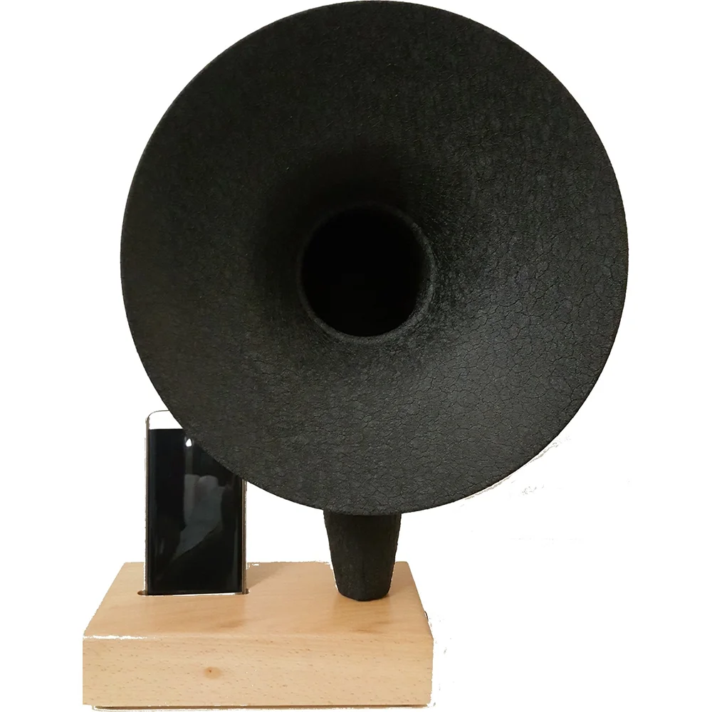 Новинка 2020 г. граммофон для телефона деревянная музыкальная шкатулка в стиле