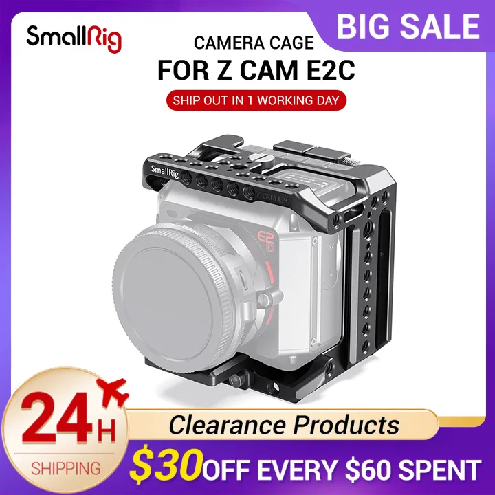 SmallRig E2C Camera Cage for Z CAM Feature with Lens Support HDMI Cable Clamp Form Fitting 2372 | Электроника