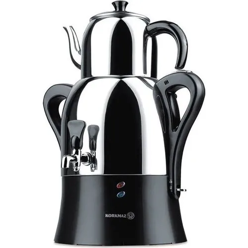 KORKMAZ Caykolik Electric Turkish Teapot Tea Maker Samovar Kettle A341 | Stove/Tea Boiler