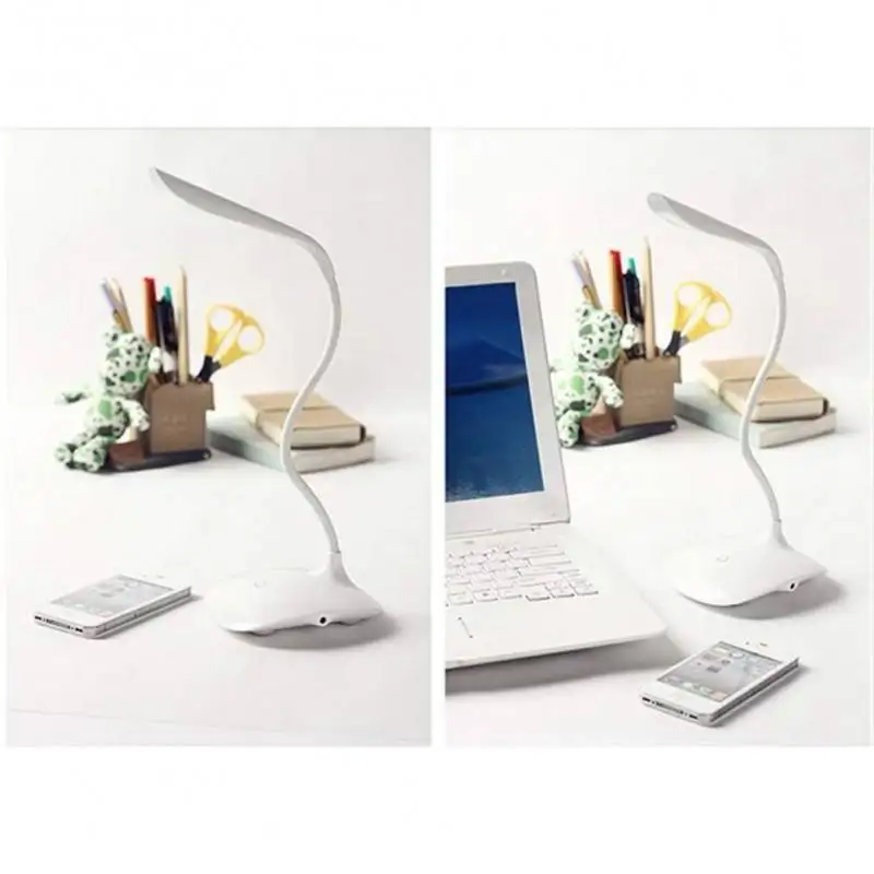 Светодиодный настольная лампа настольный светильник перезаряжаемый с сенсорным