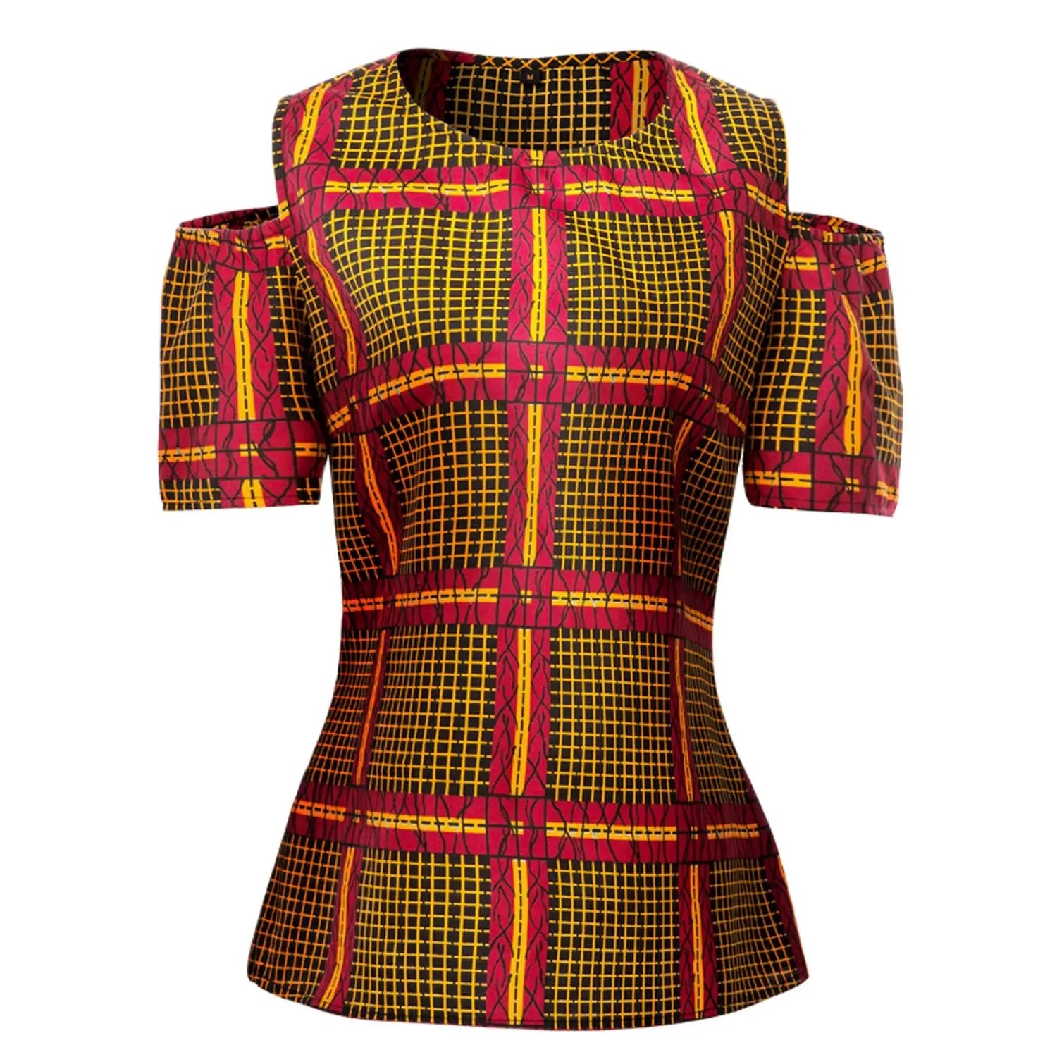 

African clothes for Women 2021 new ankara print blouse african high quality clothes fashion wax sewing top wax print clothing