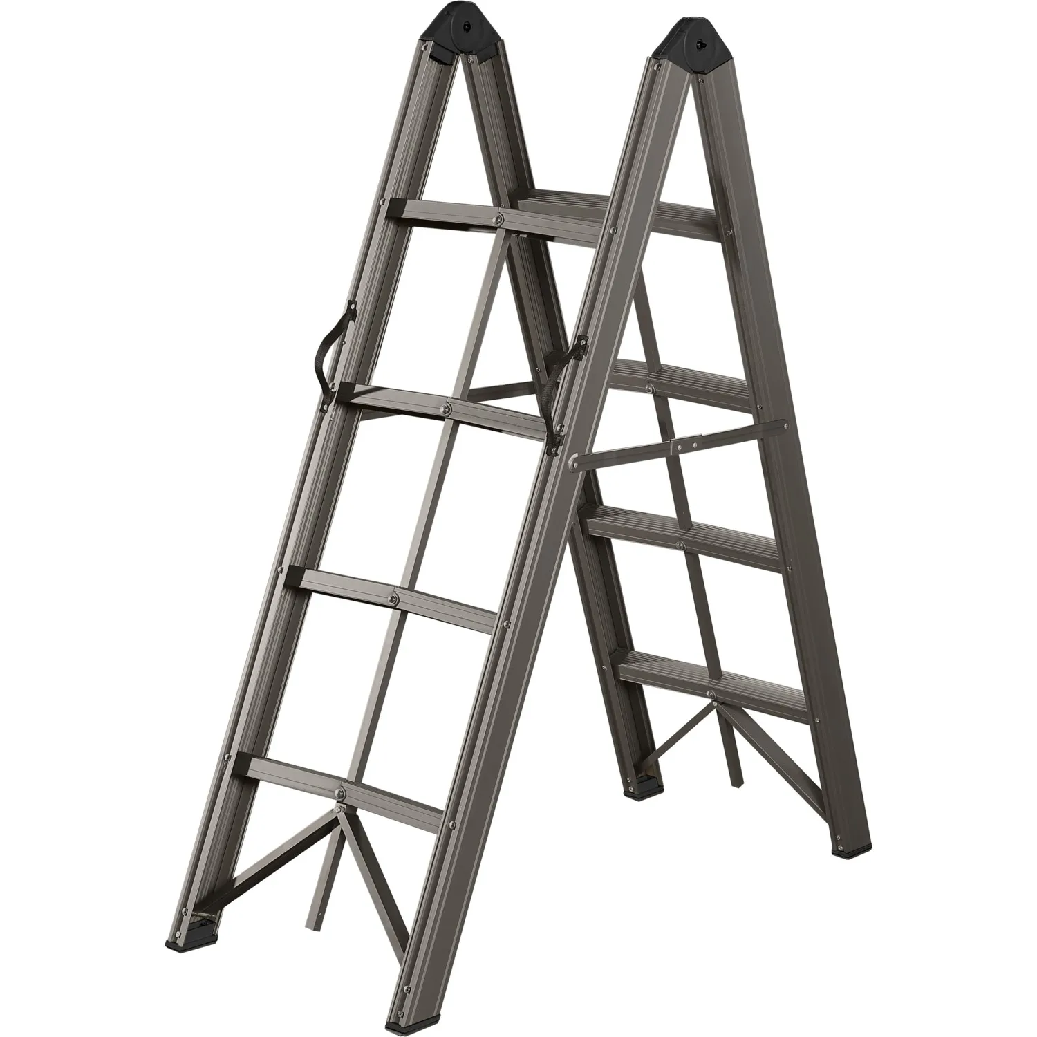 Double Exit 4+4 3+3 2+2 Portable Aluminum Ladder