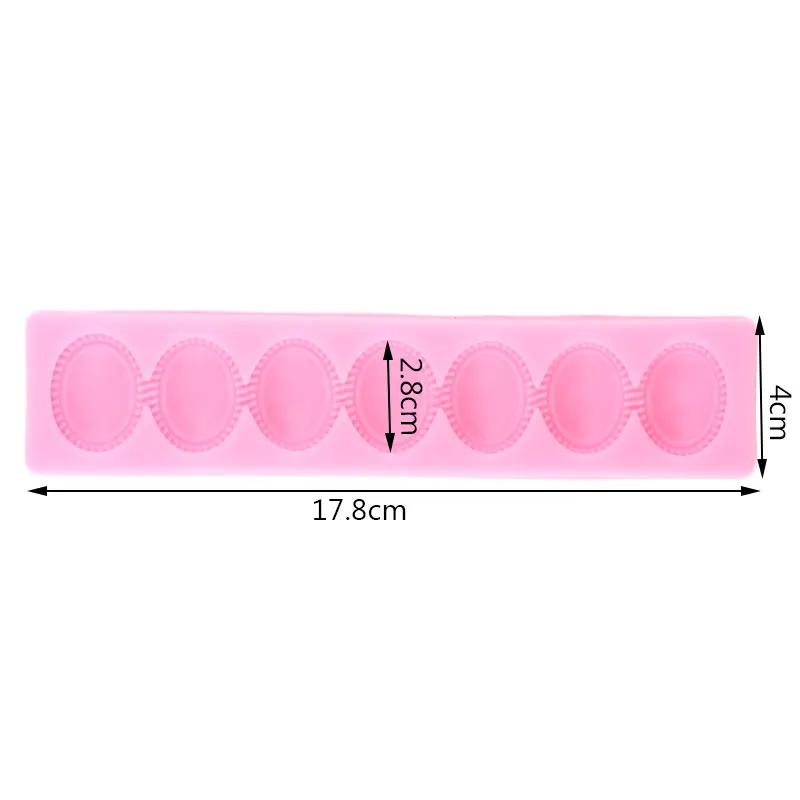 Жемчужные бусы торт границы силиконовые формы для приготовления конфет глины