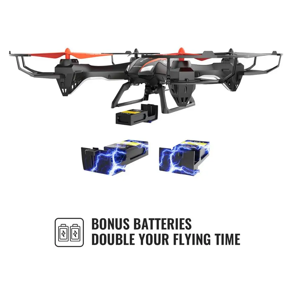 DBPOWER Predator U842 FPV Квадрокоптер Дрон с HD камерой для начинающих и детей большой